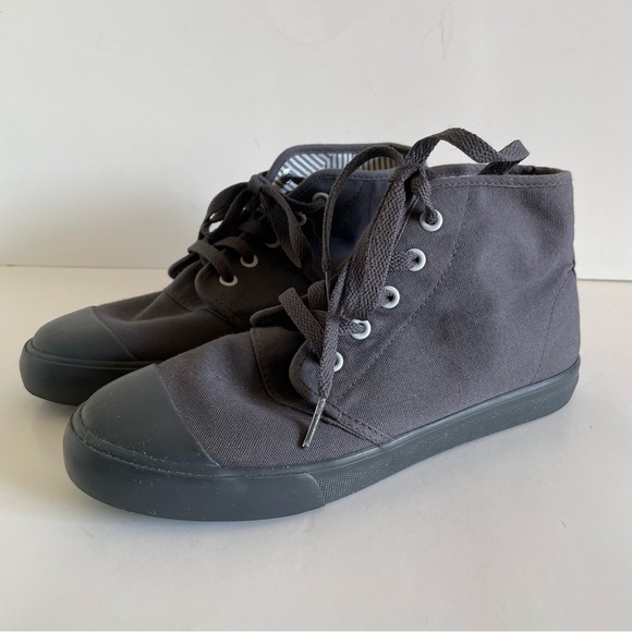 Bangs Shoes - Bangs Grey High Top Women’s 7 Men’s 5.5